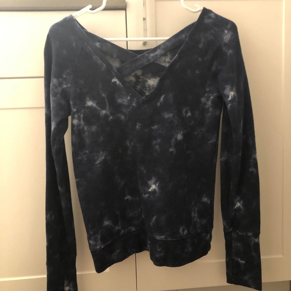 Blue with White Spots Shirt